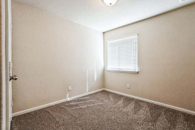 unfurnished room featuring carpet floors