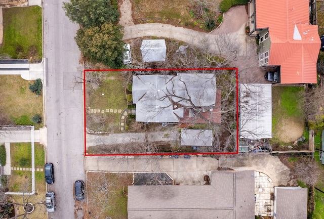 2108 Glendale Pl, Austin, TX 78704 - bird's eye view
