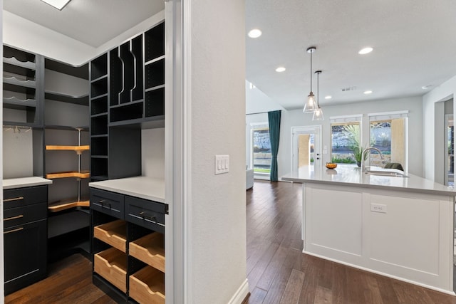 pantry featuring sink