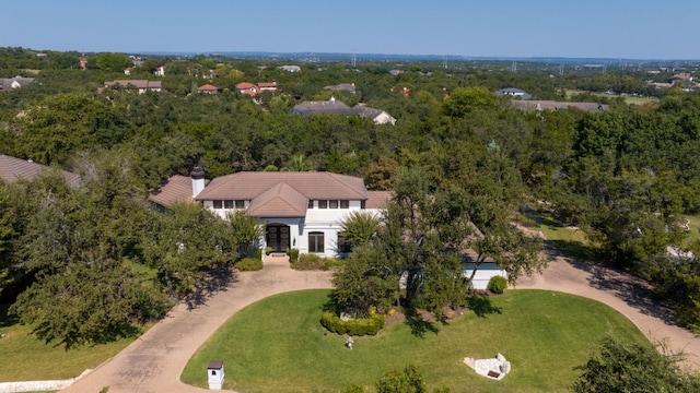 drone / aerial view