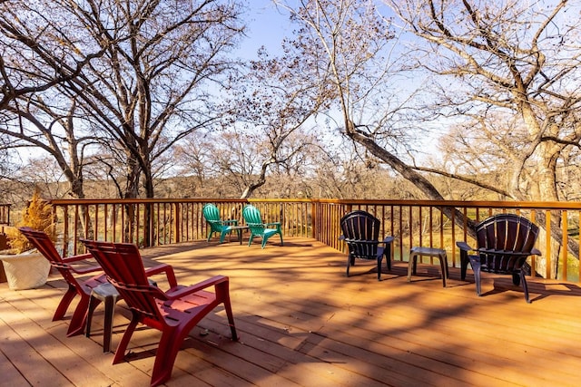 view of deck