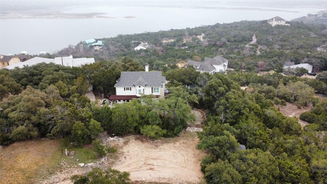 5019 Mcintyre Cir, Austin, TX 78734 - aerial overview of property's location featuring a forest