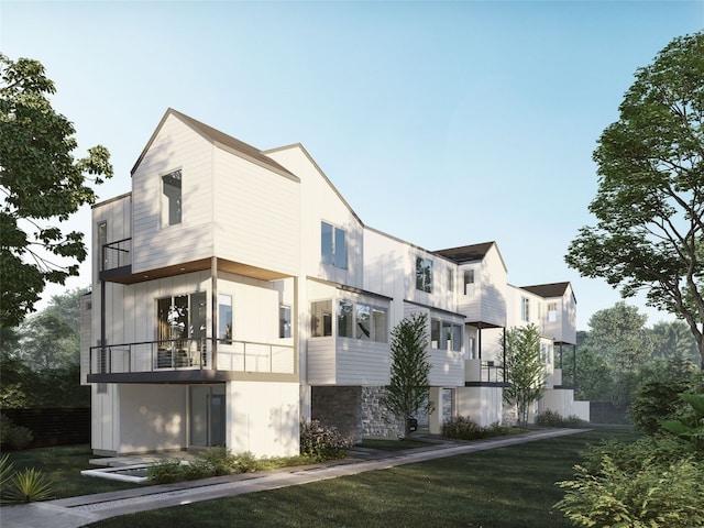 3208 Govalle Ave Unit 1, Austin, TX 78702 - view of side of property featuring stone siding