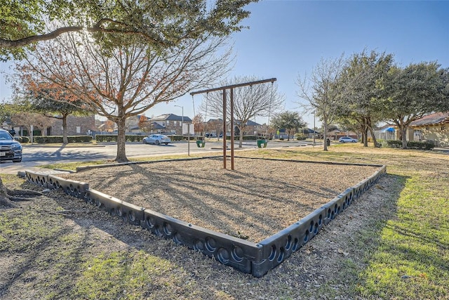 view of play area