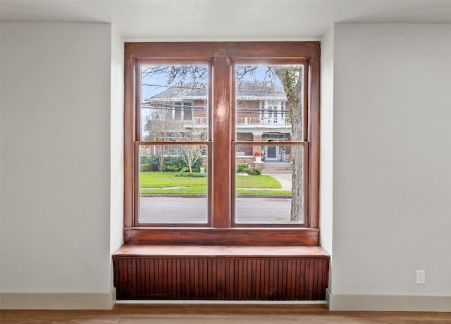 room details featuring hardwood / wood-style floors