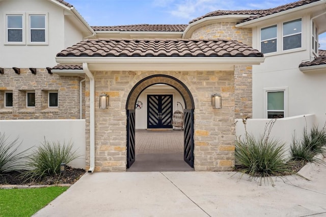 view of property entrance