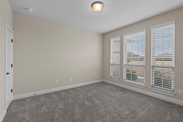 empty room with carpet flooring