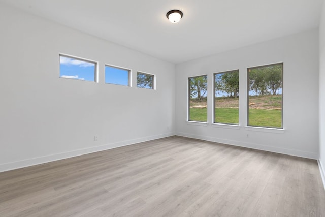 118 Bateleurfrey Cv, Cedar Creek, TX 78612 - empty room featuring light wood-style flooring and baseboards
