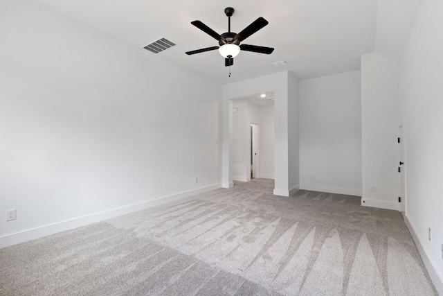 118 Bateleurfrey Cv, Cedar Creek, TX 78612 - empty room with carpet floors and a ceiling fan