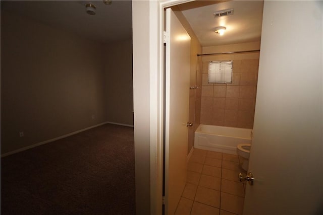 712 Graham Pl Unit 203, Austin, TX 78705 - bathroom with tile patterned floors and shower / bath combination