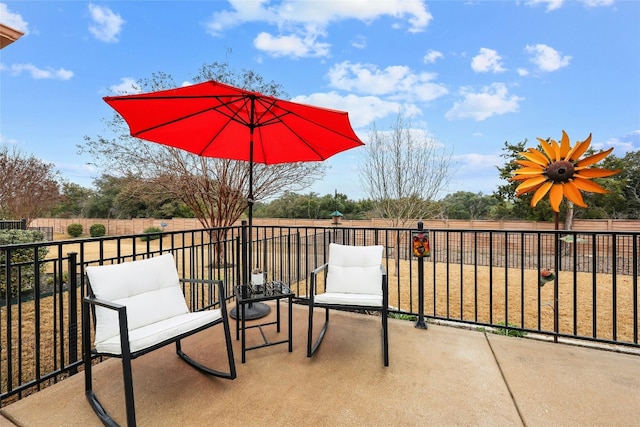 view of patio / terrace