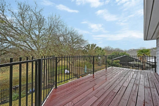 view of deck