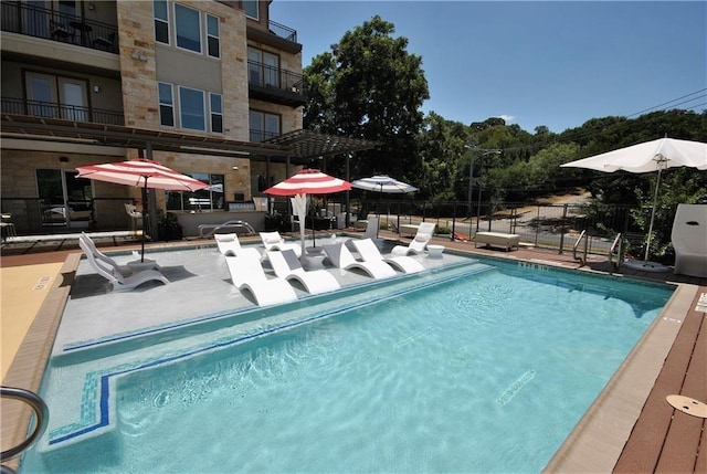 1900 Barton Springs Rd Unit 1036, Austin, TX 78704 - community pool featuring a patio