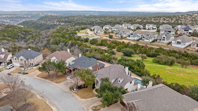 10709 Pointe View Dr, Austin, TX 78738 - aerial view of residential area