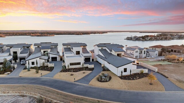 1409 Apache Tears, Horseshoe Bay, TX 78657 - aerial view of residential area with a large body of water