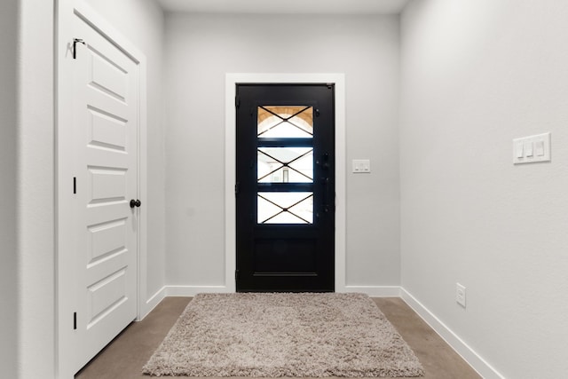 view of entrance foyer