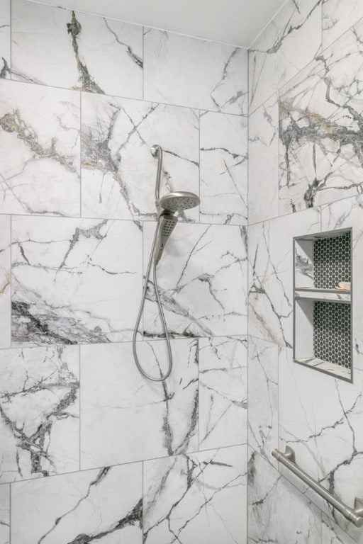 details with walk in shower