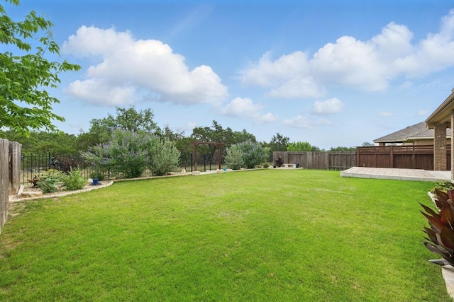 259 N Sage Holw, Dripping Springs, TX 78620 - view of yard with a deck