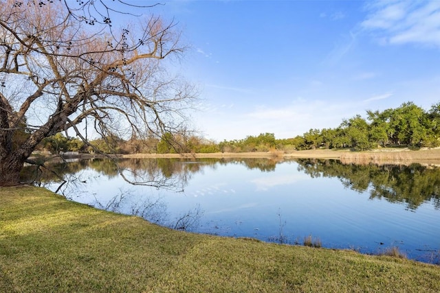 property view of water