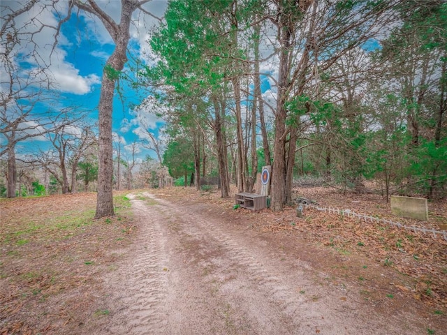 view of road