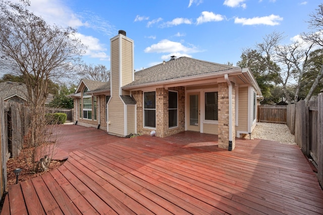 view of deck