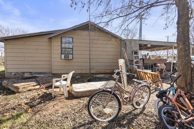 view of side of property