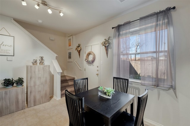 view of dining room