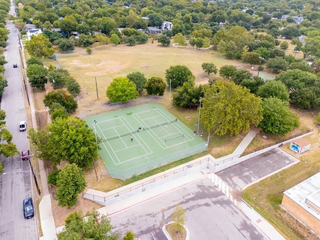 aerial view