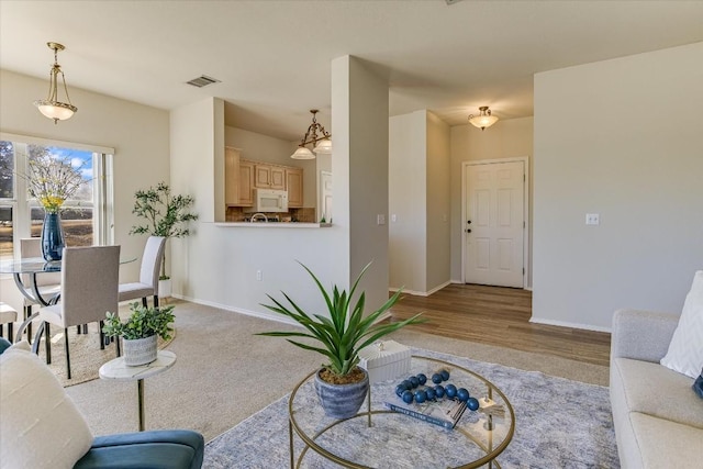 view of living room