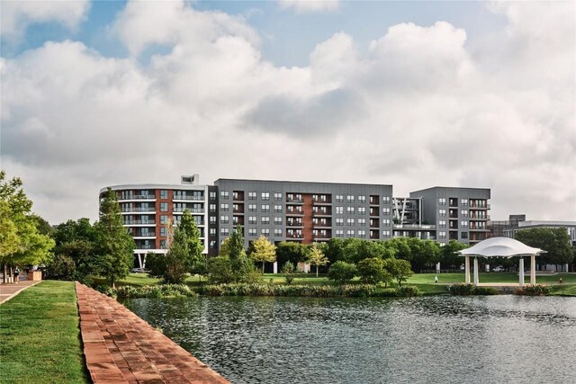 1701 Simond Ave Unit 546, Austin, TX 78723 - water view with a gazebo