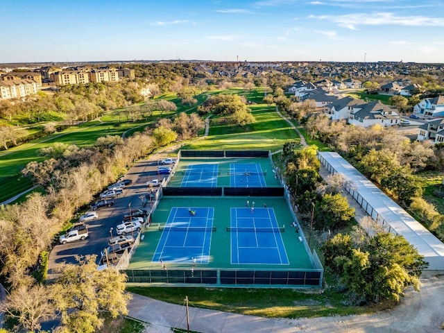 drone / aerial view