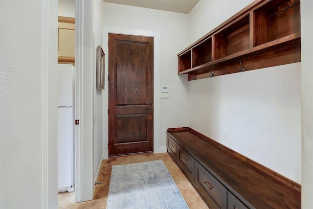 view of mudroom