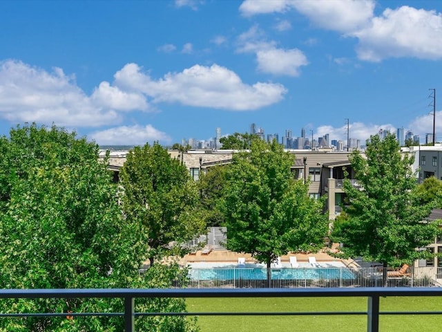 view of swimming pool