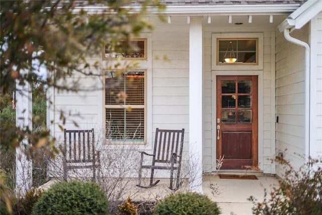 view of property entrance