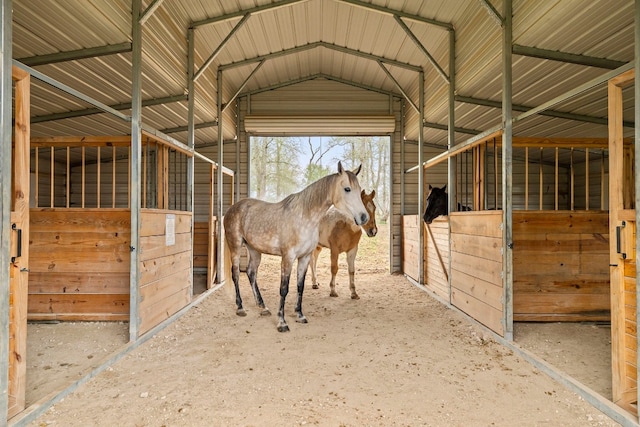 view of stable