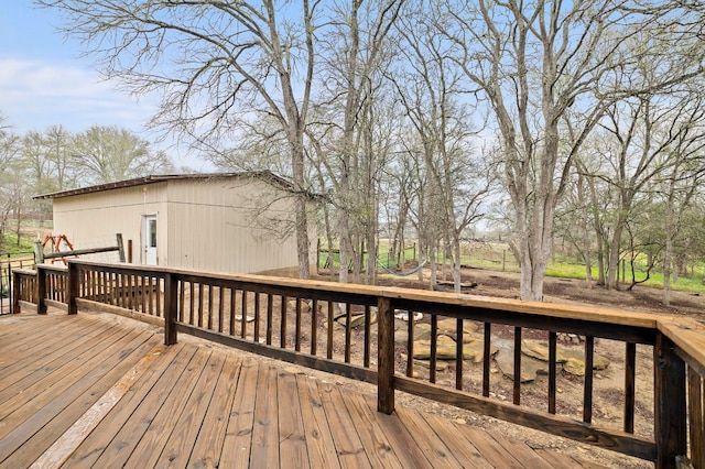 view of deck