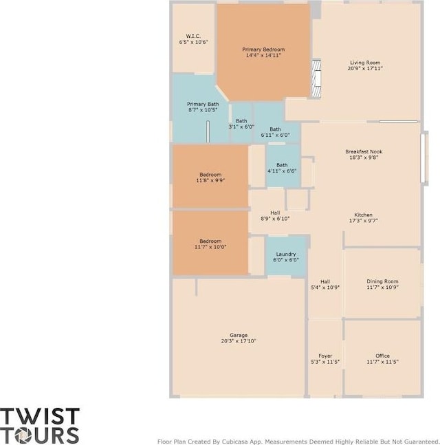 616 Basie Bnd, Cedar Park, TX 78613 - view of property floor plan
