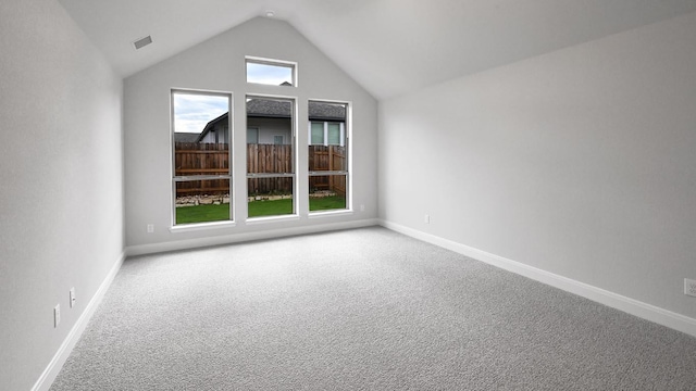 667 Bay Breeze Dr, Kyle, TX 78640 - bonus room with vaulted ceiling and carpet floors