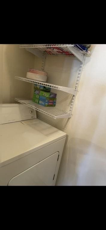 laundry room featuring washer / clothes dryer