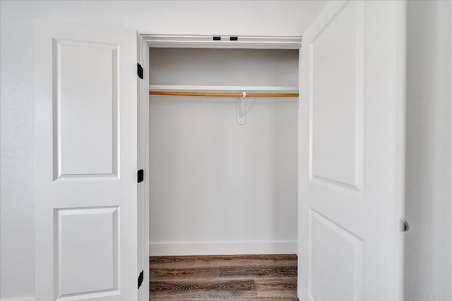 view of closet