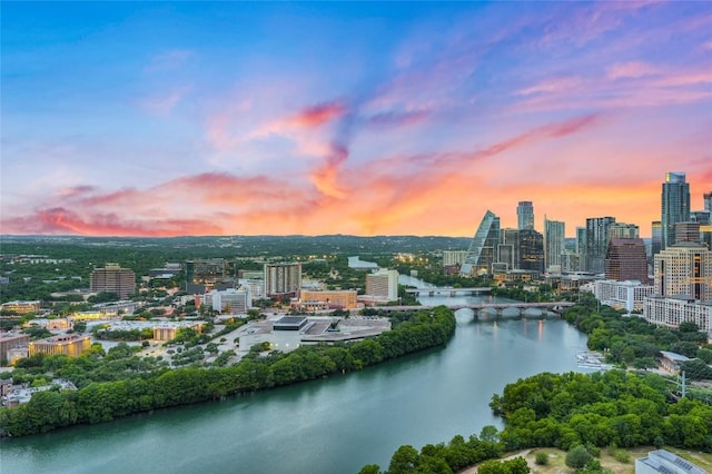 48 E Ave Unit 1701, Austin, TX 78701 - exterior space featuring a water view