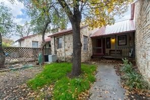 view of back of property