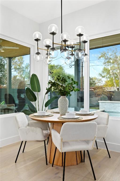 sunroom featuring a wealth of natural light