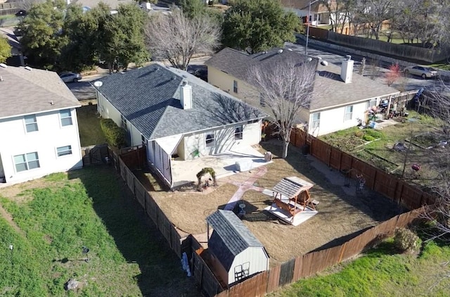 drone / aerial view