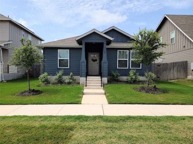 115 Oakdale Meadows Ln, Hutto, TX 78634 - view of front of house with board and batten siding