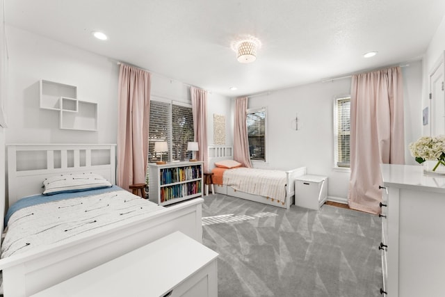 bedroom featuring carpet floors