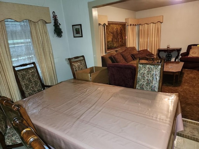 view of dining area