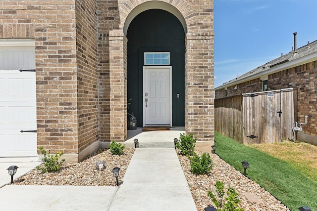 view of property entrance