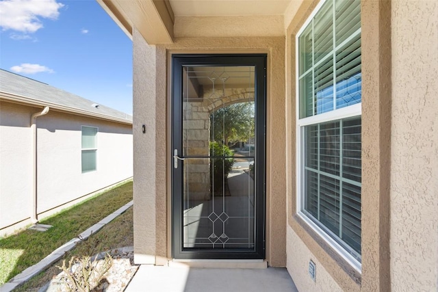 view of property entrance