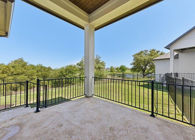 232 Flora Springs Cv, Liberty Hill, TX 78642 - balcony with a water view